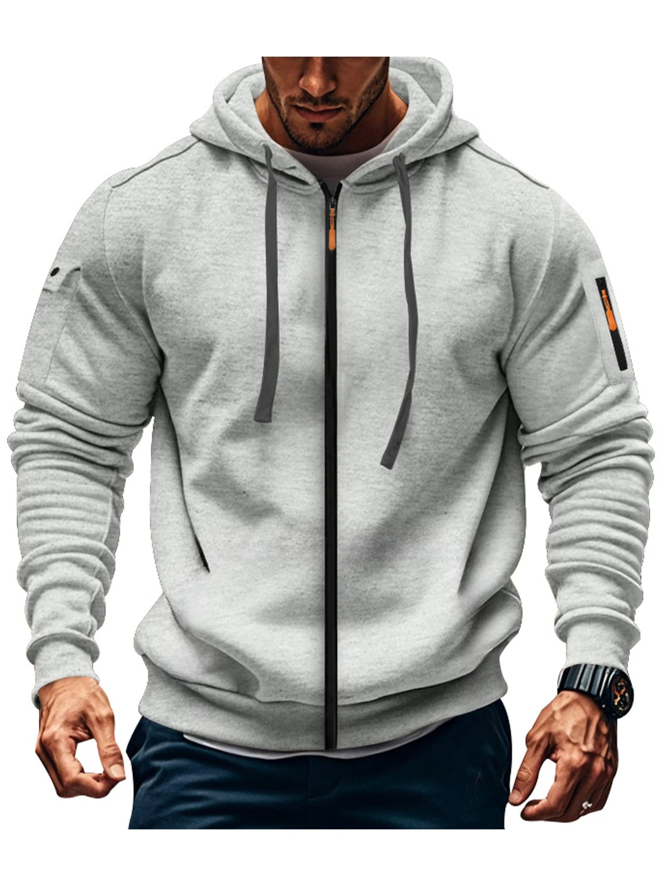 Jaqueta Masculina Hoodie Esportiva Premium