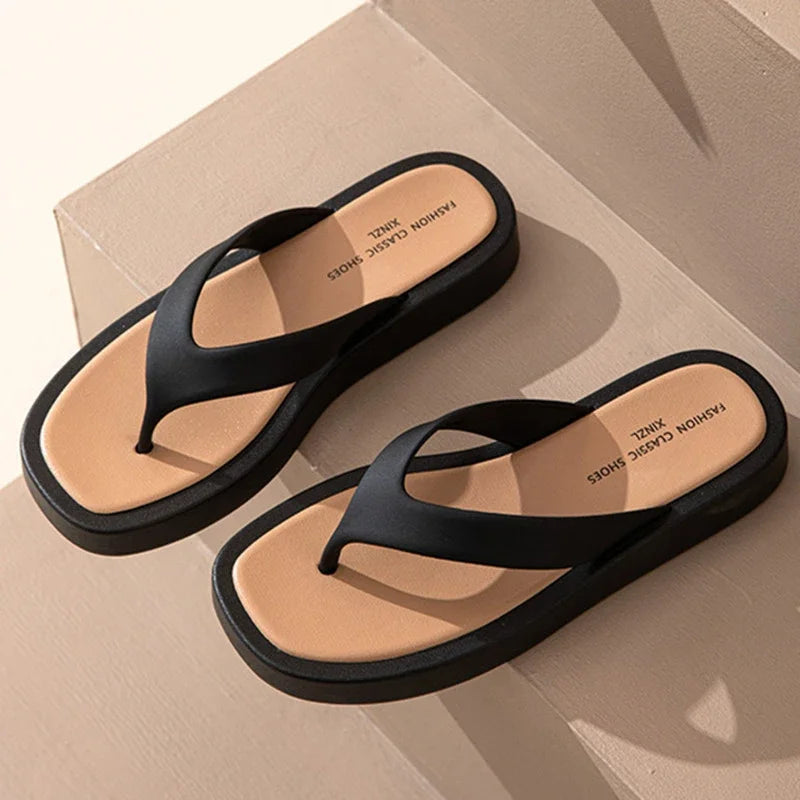 Sandália Plataforma Feminina Luxe Premium