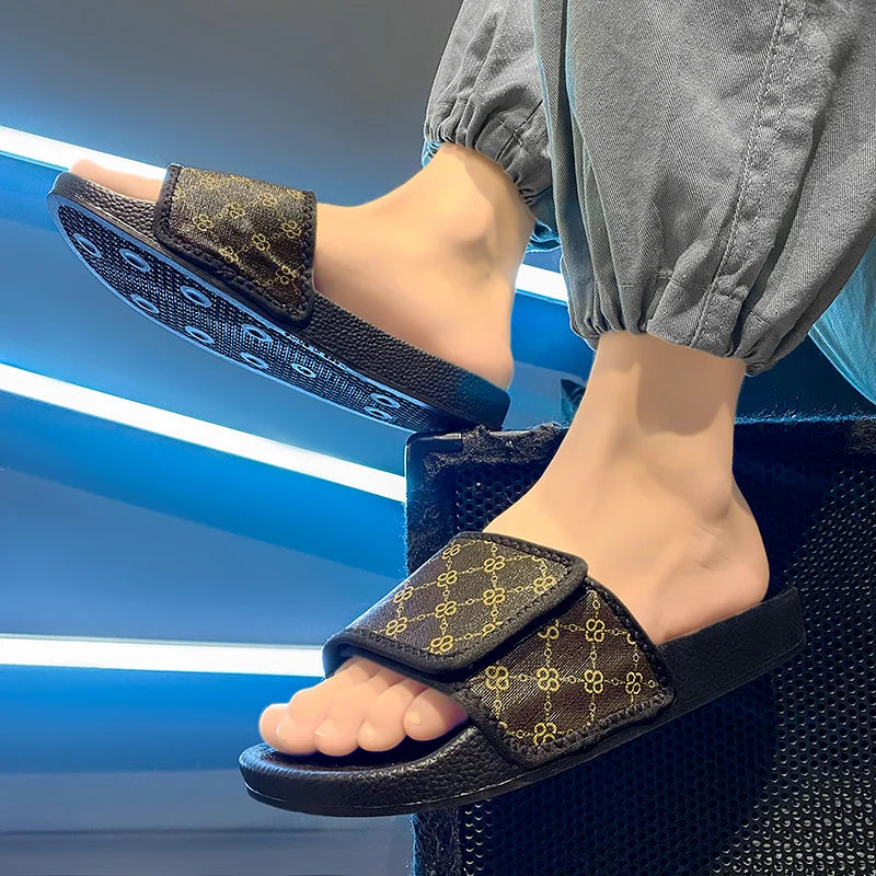 Slide Masculino Leisure Garden Premium