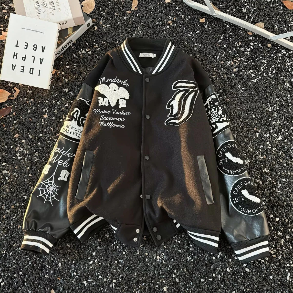 Jaqueta Varsity Premium Masculina Casual Streetwear