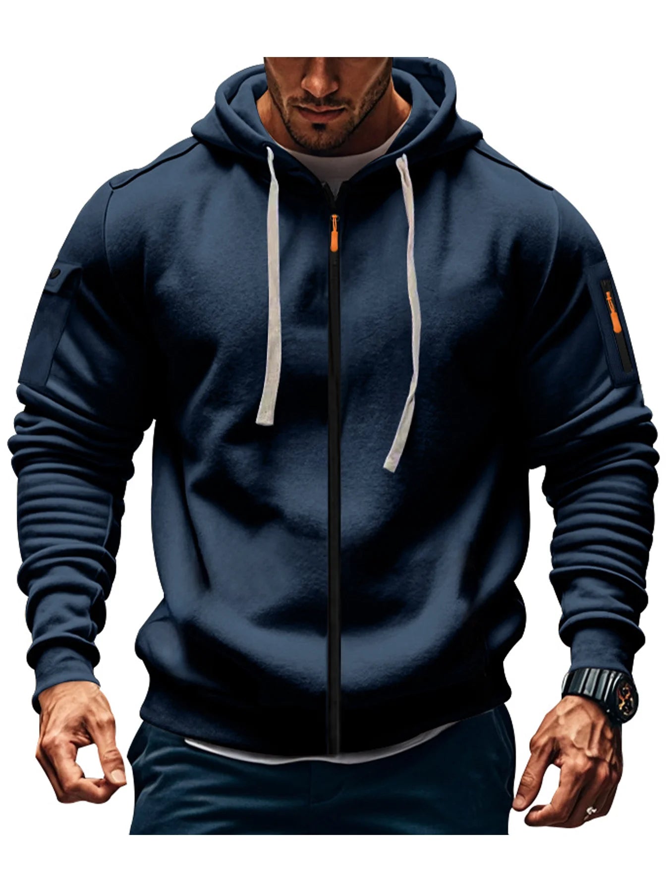 Jaqueta Masculina Hoodie Esportiva Premium