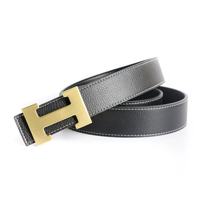 Cinto Masculino Luxury Premium Business Casual H Belt