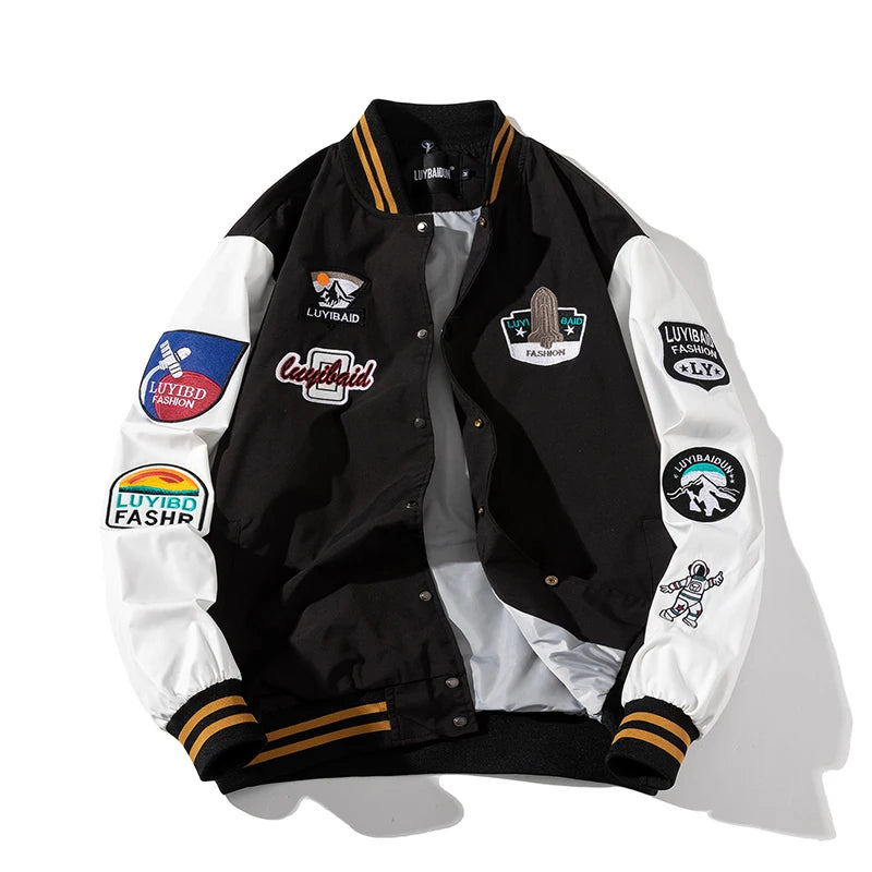 Jaqueta Varsity Premium Unissex College Streetwear