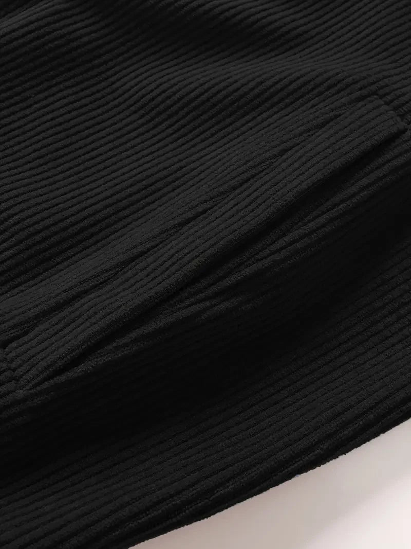 Jaqueta Masculina em Veludo Cotelê Casual Premium