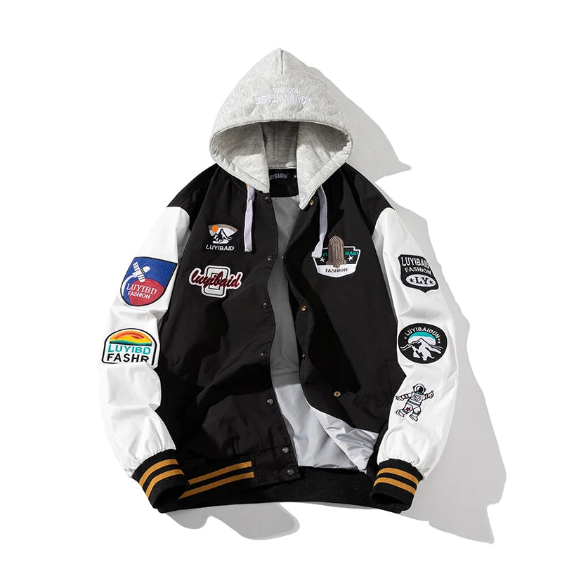 Jaqueta Varsity Premium Unissex College Streetwear