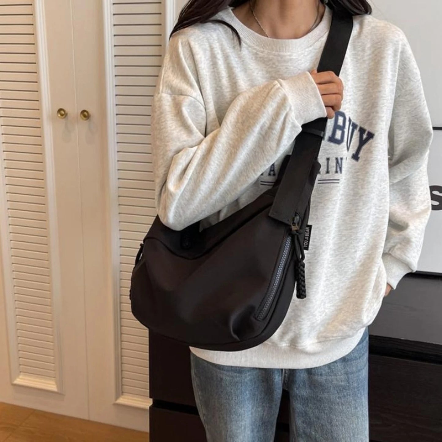 Bolsa Feminina Shoulder Bag Grande Capacidade Casual Premium