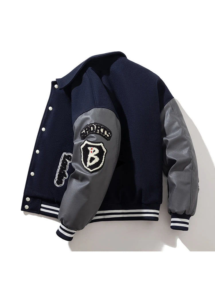 Jaqueta Varsity Premium Masculina Luxury Streetwear