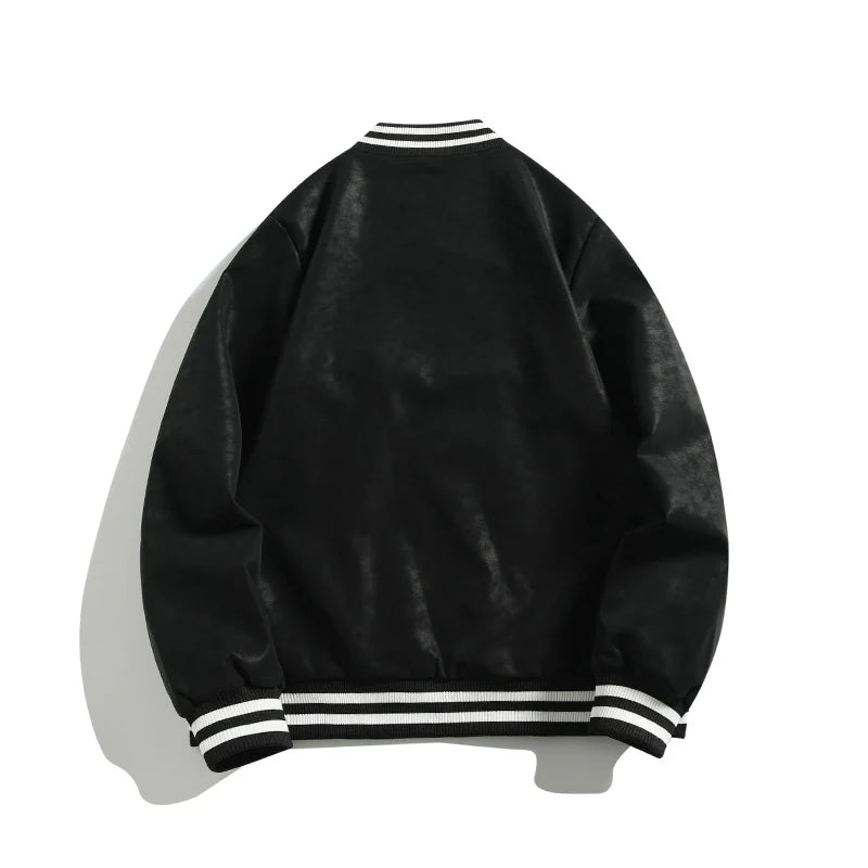 Jaqueta Masculina em Couro Biker Premium