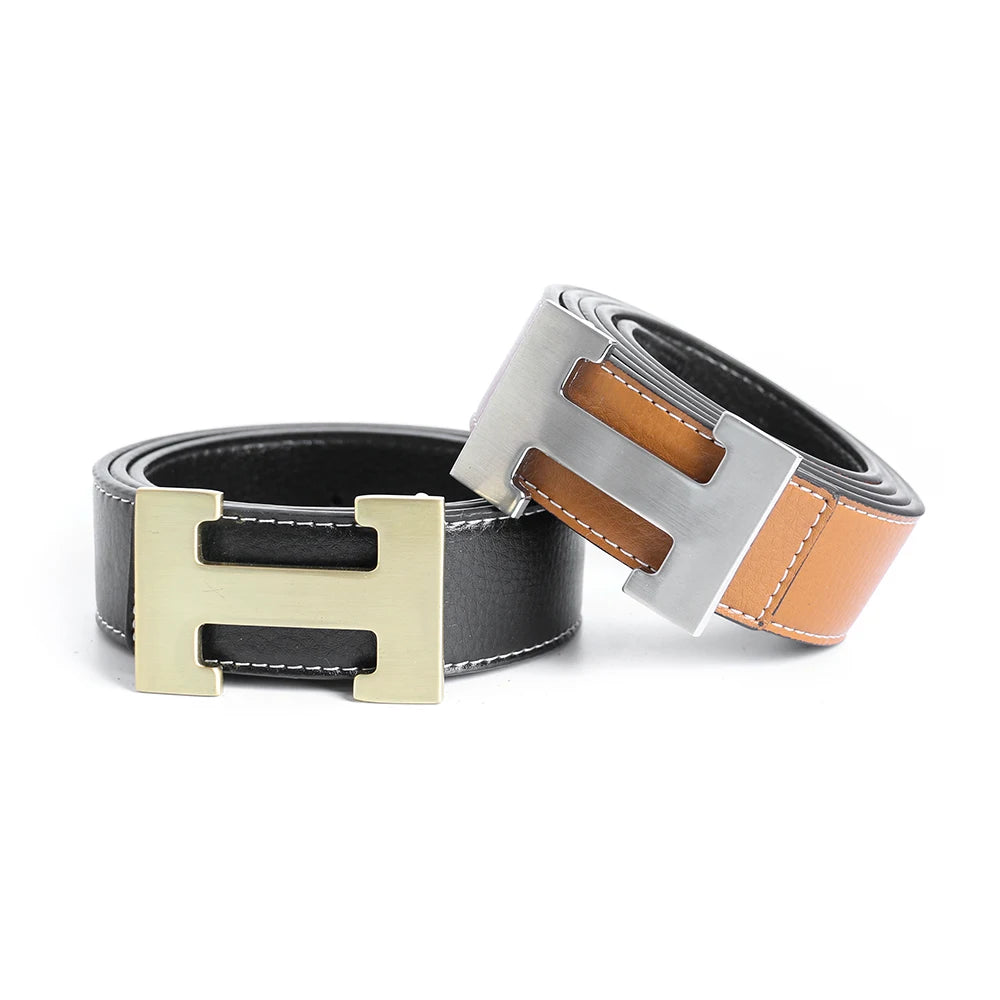 Cinto Masculino Luxury Premium Business Casual H Belt