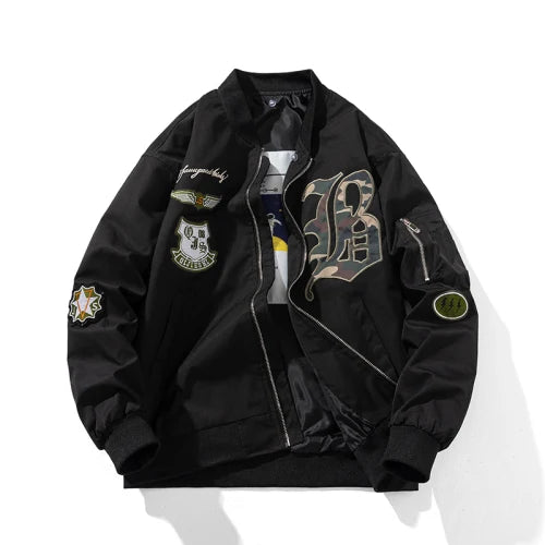 Jaqueta Pilot Premium Masculina Military Streetwear