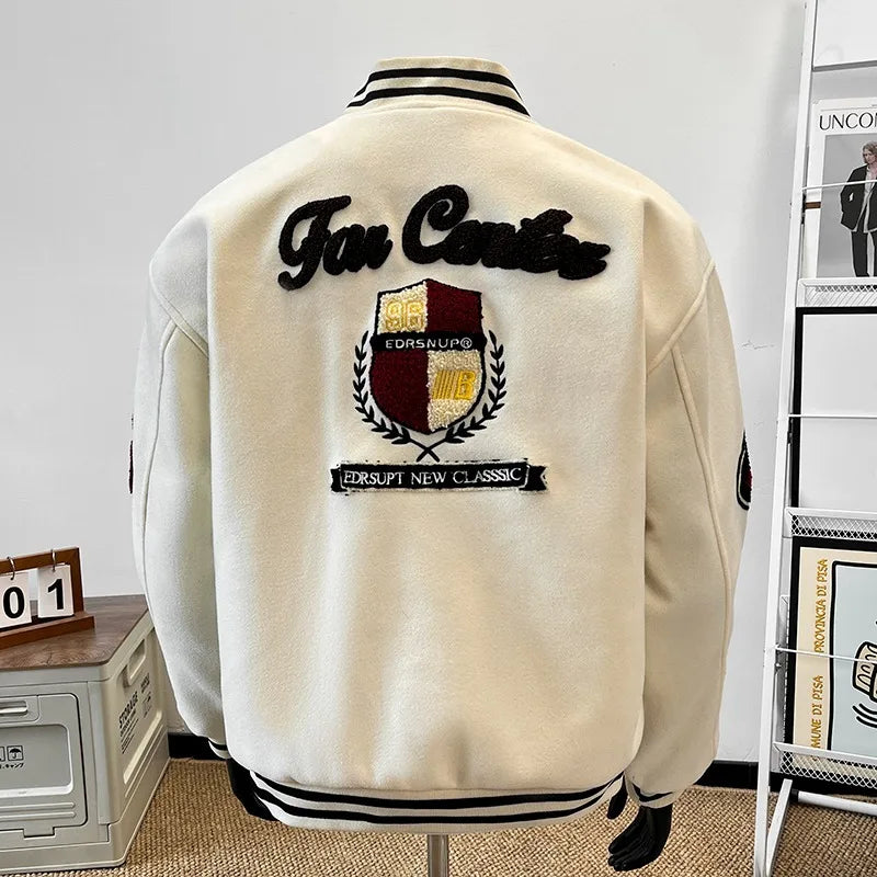 Jaqueta Varsity Premium Masculina Fashion Streetwear