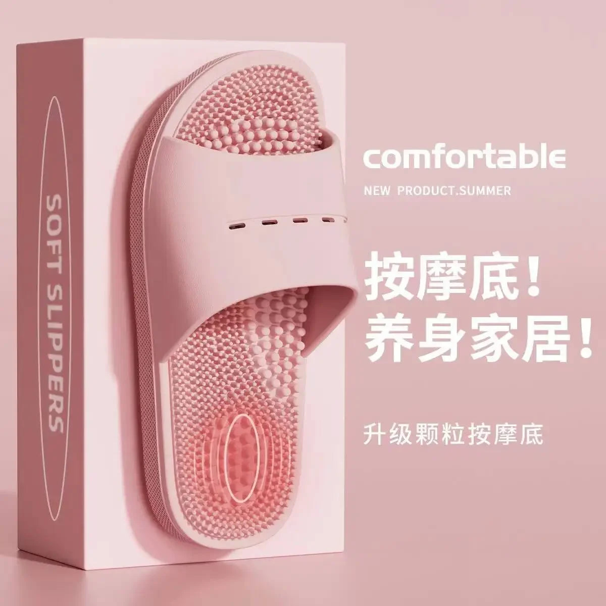 Slide Feminino Massage Comfort Premium