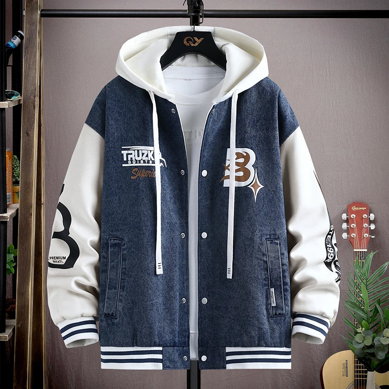 Jaqueta Baseball Premium Masculina Casual Streetwear