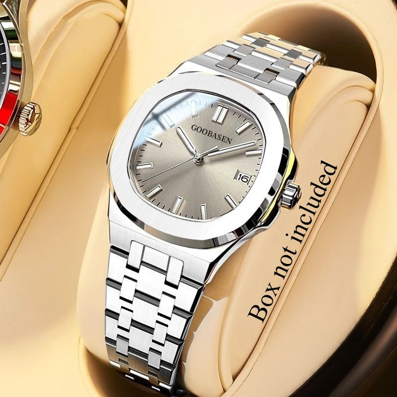 Relógio Automático Premium Unissex em Aço Inoxidável Luxury
