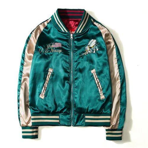 Jaqueta Sukajan Premium Unissex Japanese Streetwear