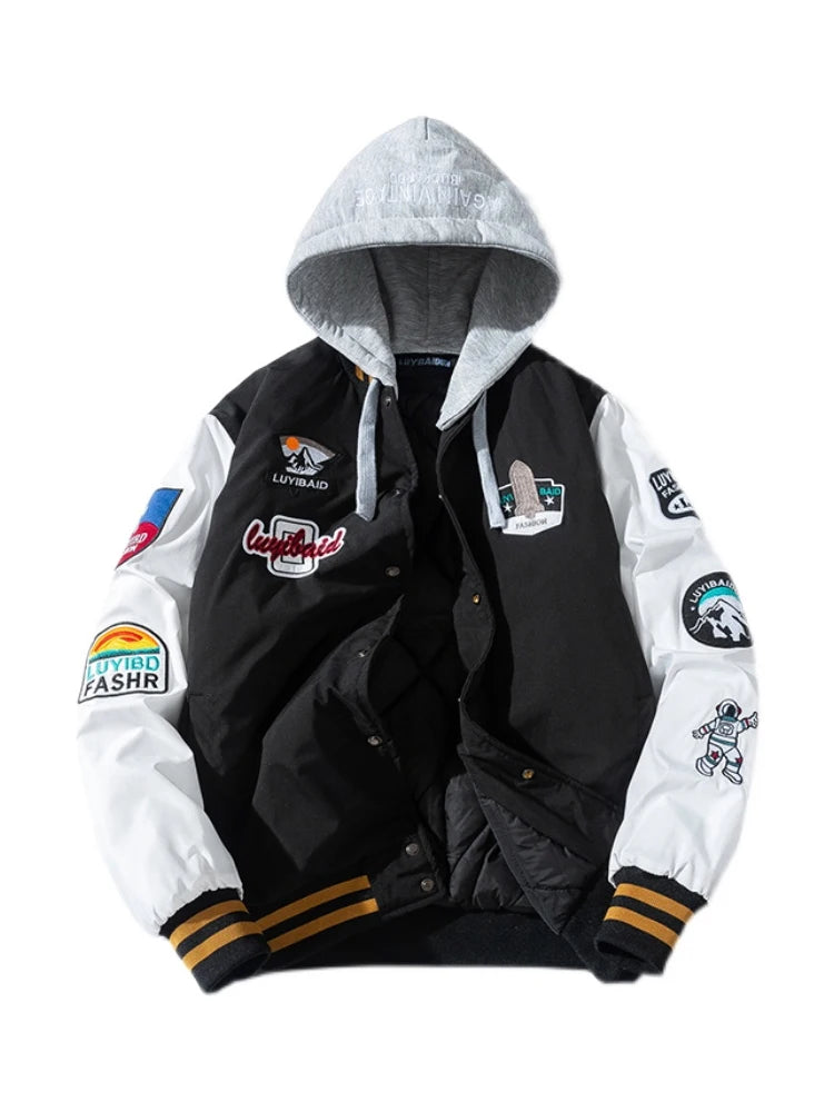 Jaqueta Varsity Premium Unissex College Streetwear