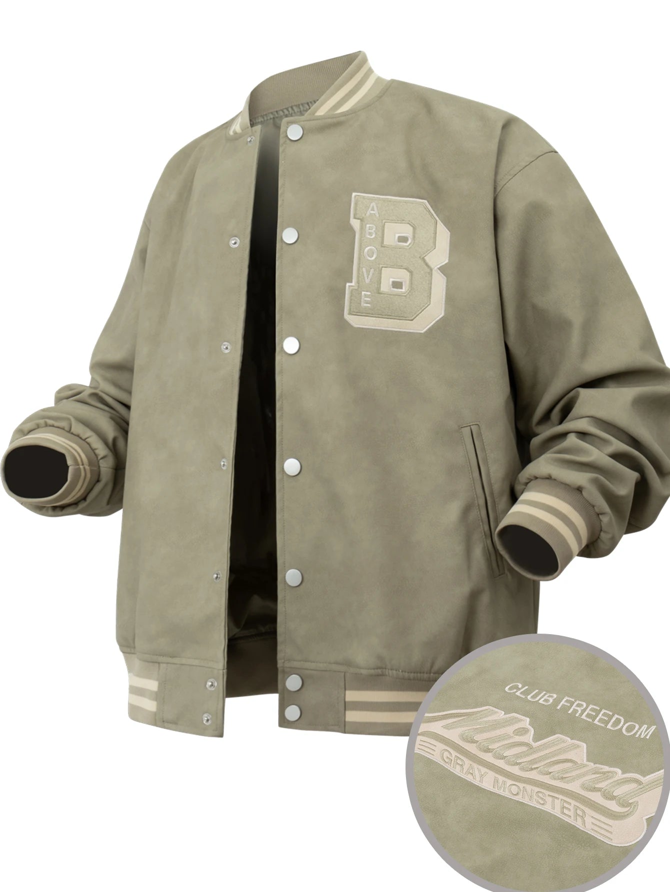 Jaqueta Racing Premium Masculina Varsity Streetwear