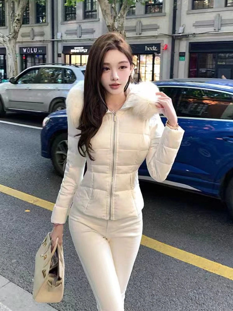 Parka Feminina Japonesa Elegante Premium