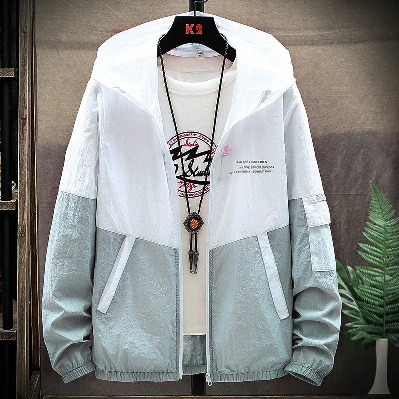 Jaqueta UV Premium Masculina Casual Streetwear