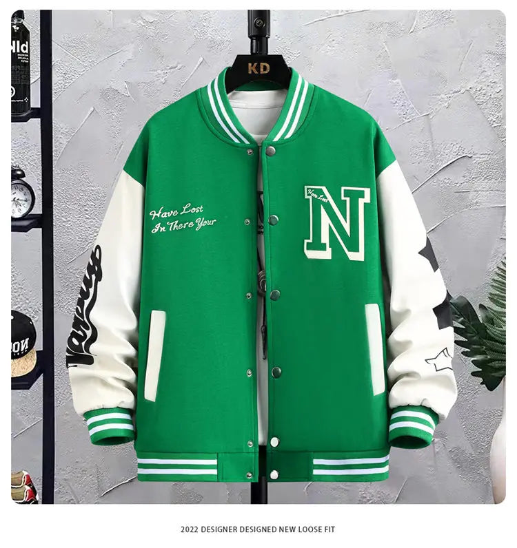 Jaqueta Baseball Premium Masculina Casual Streetwear