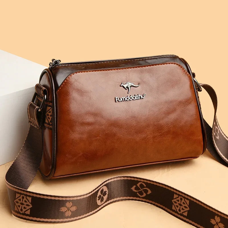 Bolsa Feminina Pillow Bag Retro Grande Capacidade Crossbody Premium