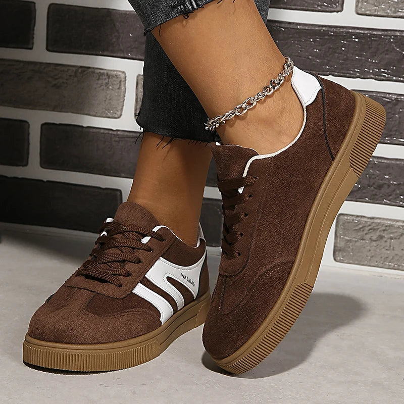 Tênis Feminino Suede Platform Premium