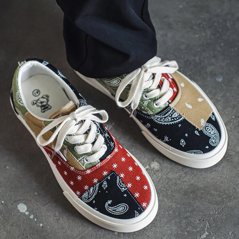 Tênis Masculino Patchwork Street Premium