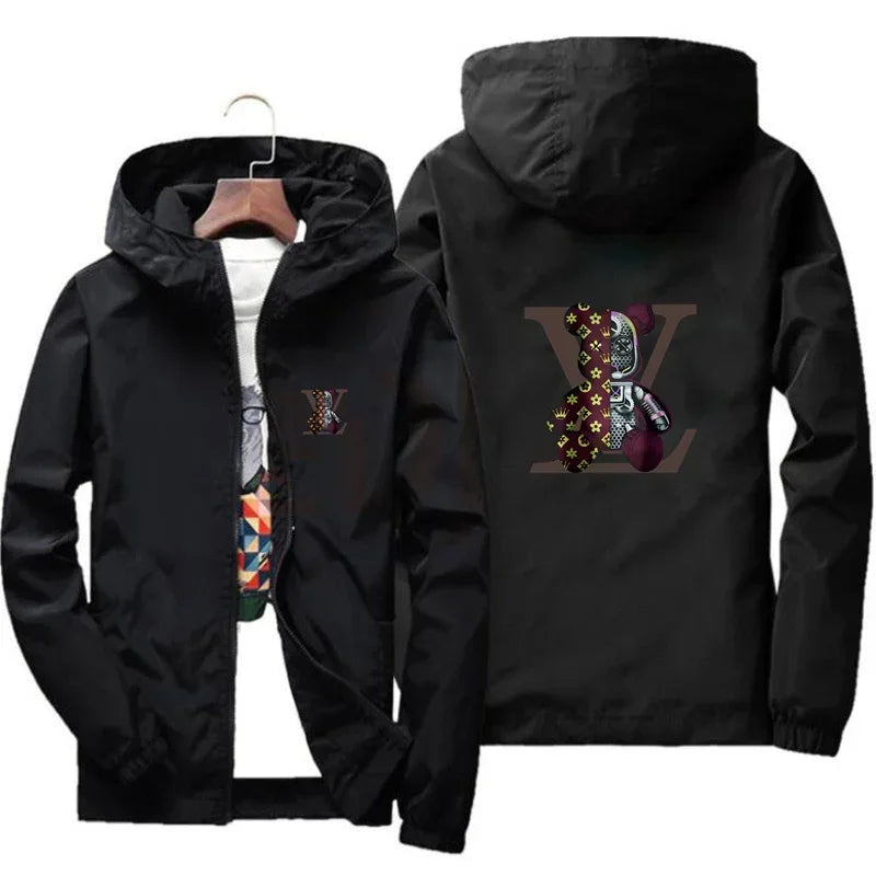 Jaqueta Hoodie Premium Masculina Streetwear Casual
