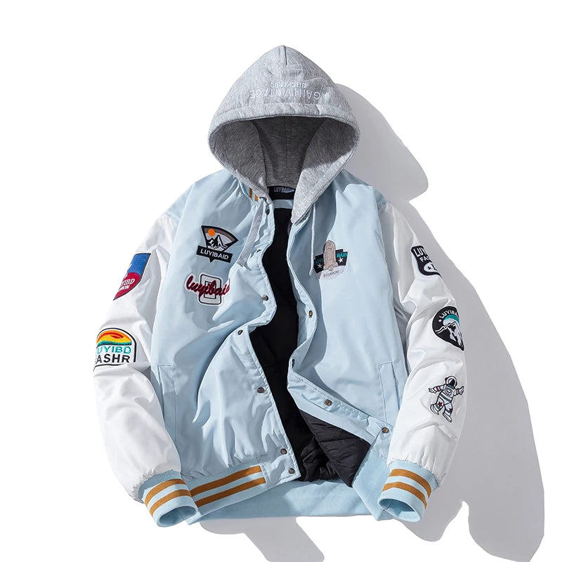 Jaqueta Varsity Premium Unissex College Streetwear