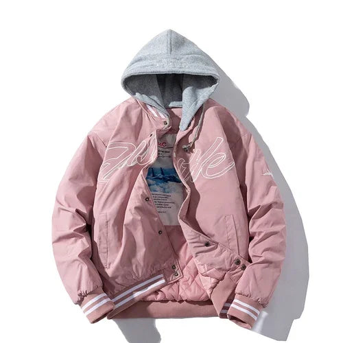Jaqueta Varsity Premium Unissex Japanese Streetwear