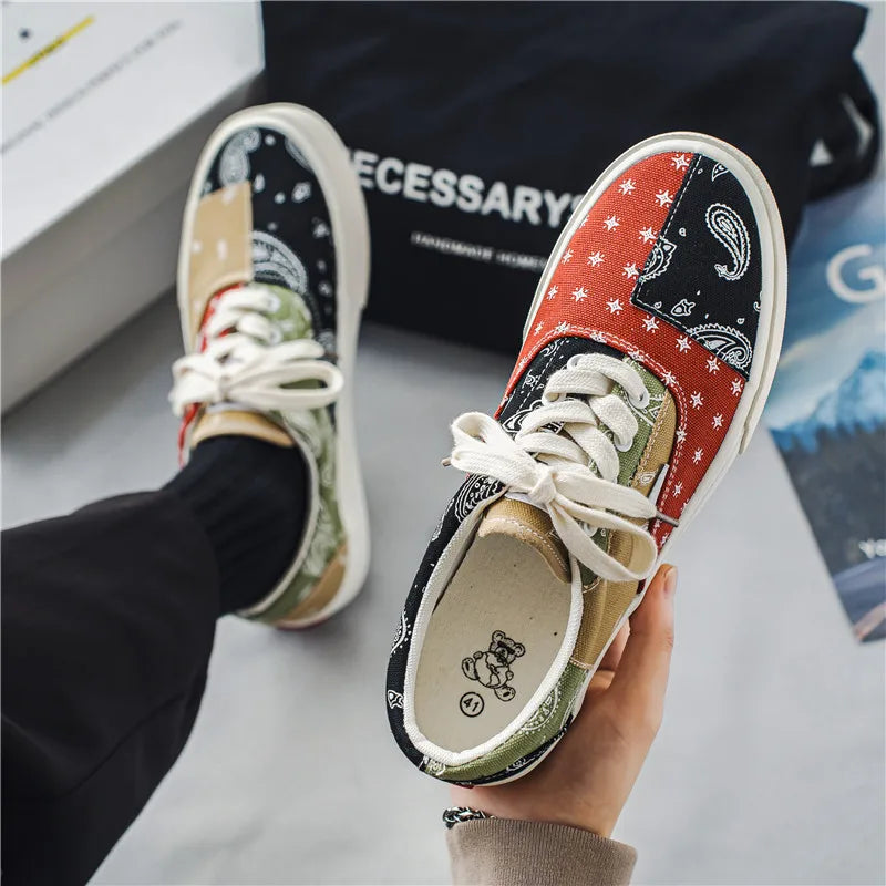 Tênis Masculino Patchwork Street Premium