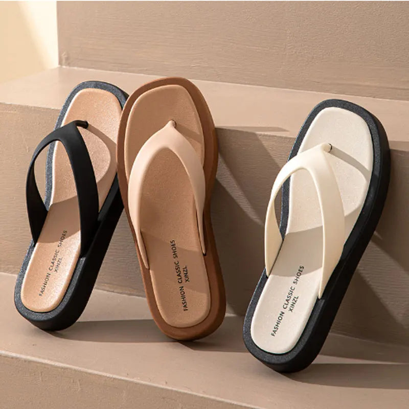 Sandália Plataforma Feminina Luxe Premium
