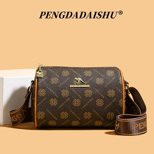 Bolsa Feminina Retrô Grande Capacidade Shoulder Bag Premium