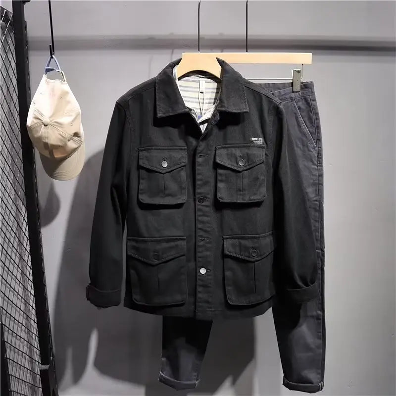 Jaqueta Workwear Premium Masculina Utility Streetwear