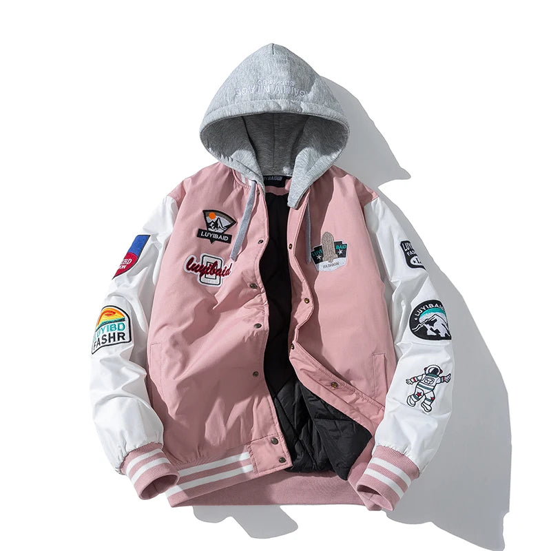 Jaqueta Varsity Premium Unissex College Streetwear