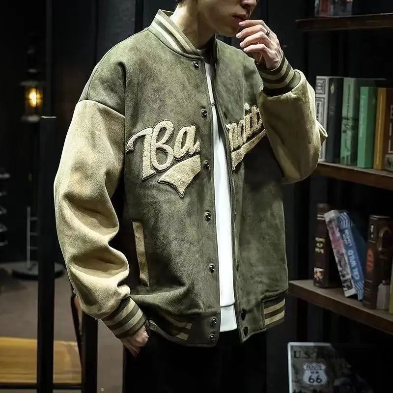 Jaqueta Vintage Premium Masculina Americana Streetwear