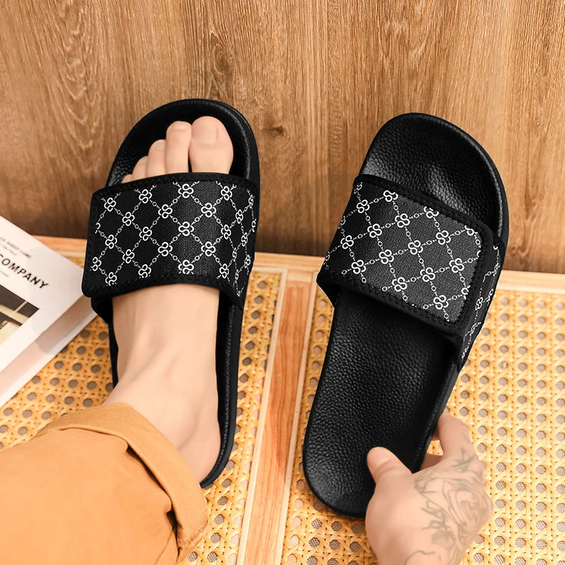 Slide Masculino Leisure Garden Premium