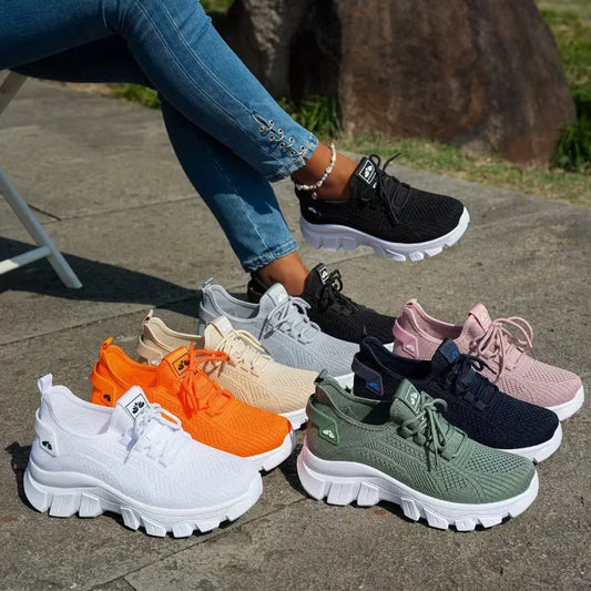 Tênis Feminino Knit Comfort Premium