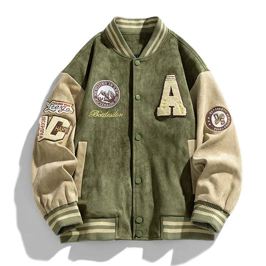 Jaqueta Bomber Premium Bordada Masculina High Street