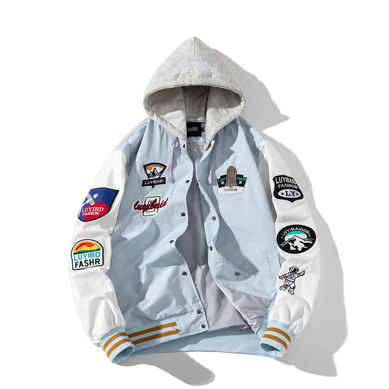Jaqueta Varsity Premium Unissex College Streetwear