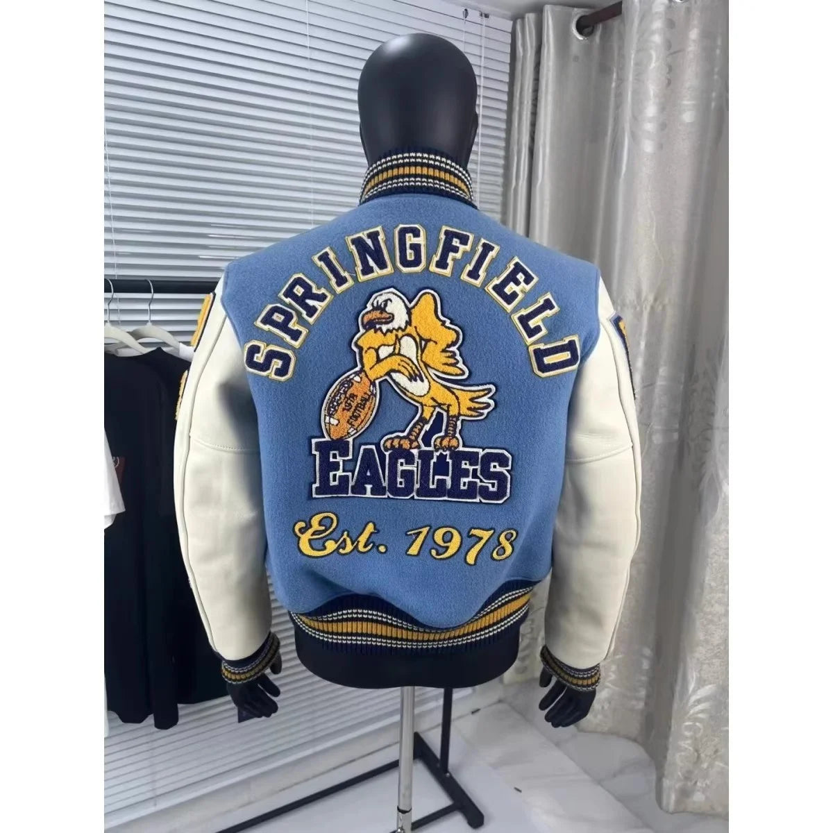 Jaqueta Eagle Premium Masculina Varsity Streetwear
