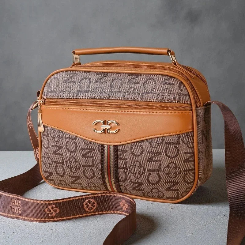 Bolsa Feminina Premium Crossbody Grande Capacidade Casual Elegante