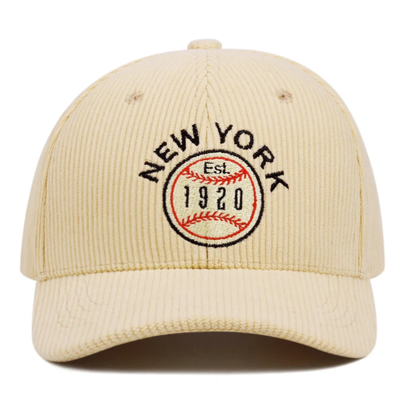 Boné NY Corduroy Cayron