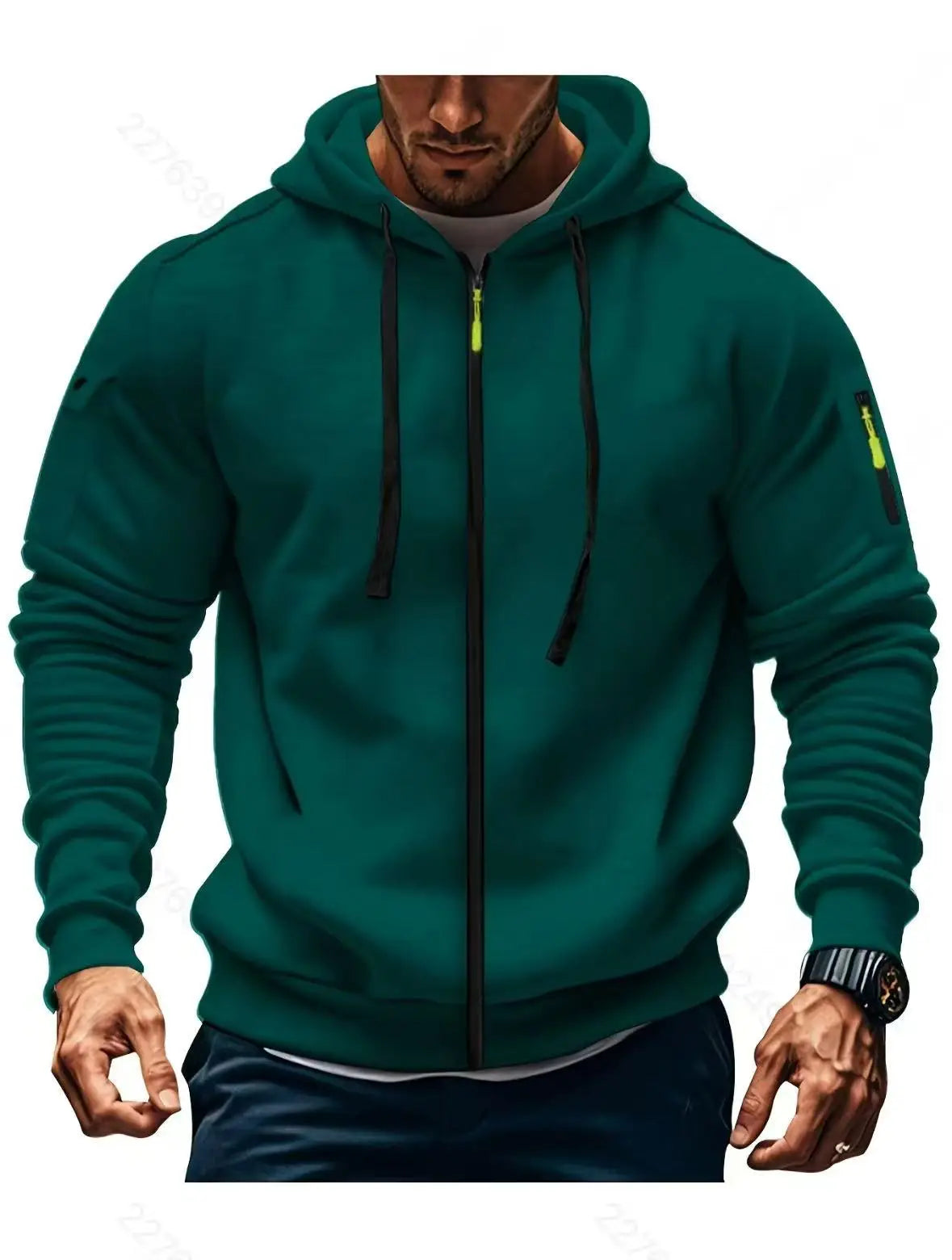 Jaqueta Masculina Hoodie Esportiva Premium