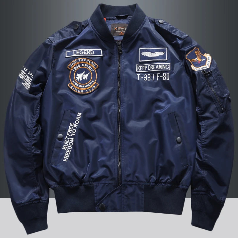 Jaqueta MA-1 Premium Masculina Military Streetwear