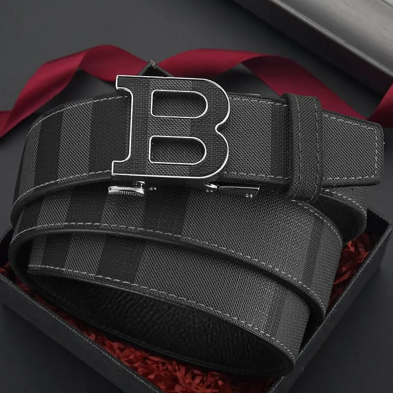 Cinto Masculino Luxury Premium Couro Business Casual