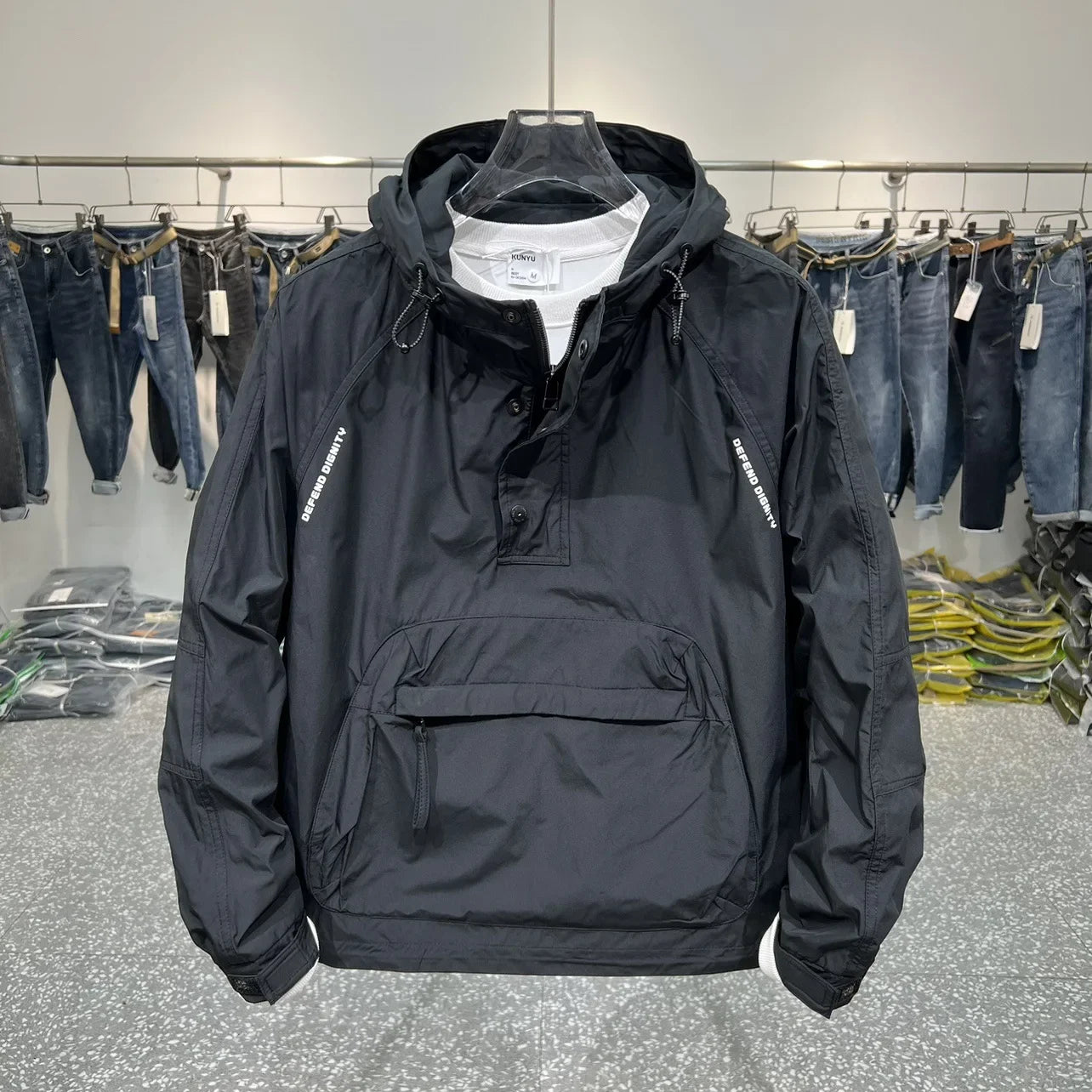 Jaqueta Coreana Premium Masculina Utility Streetwear