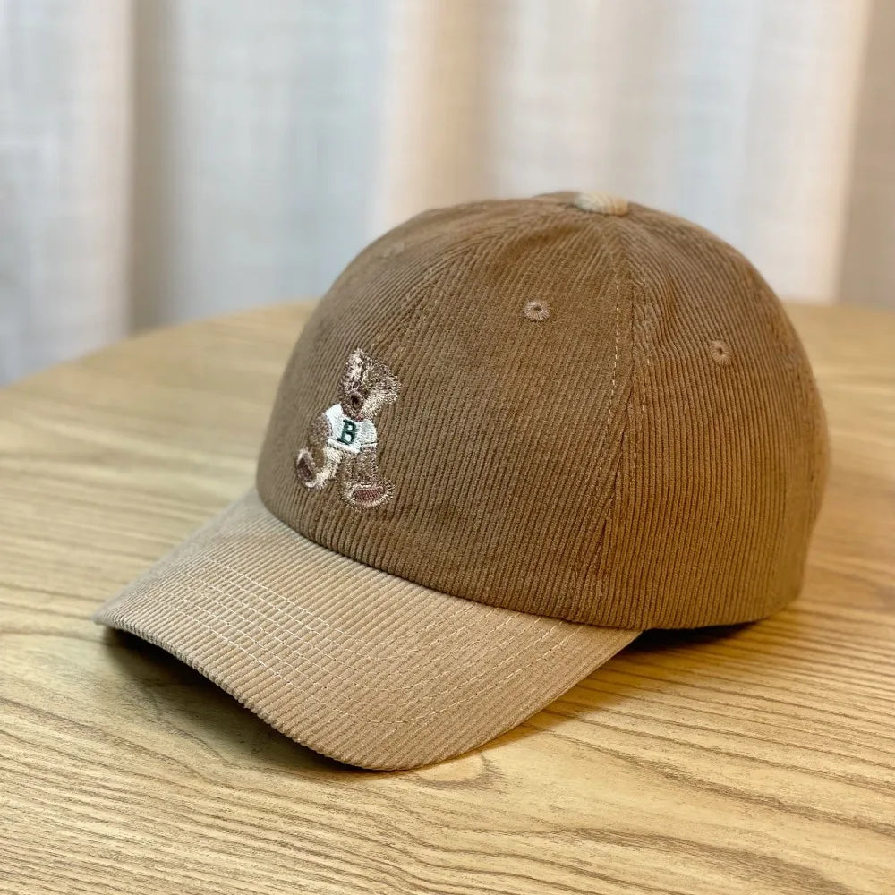 Boné Bear Corduroy Cayron