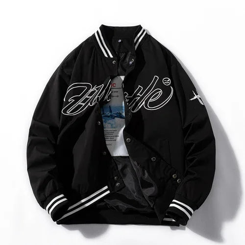 Jaqueta Varsity Premium Unissex Japanese Streetwear