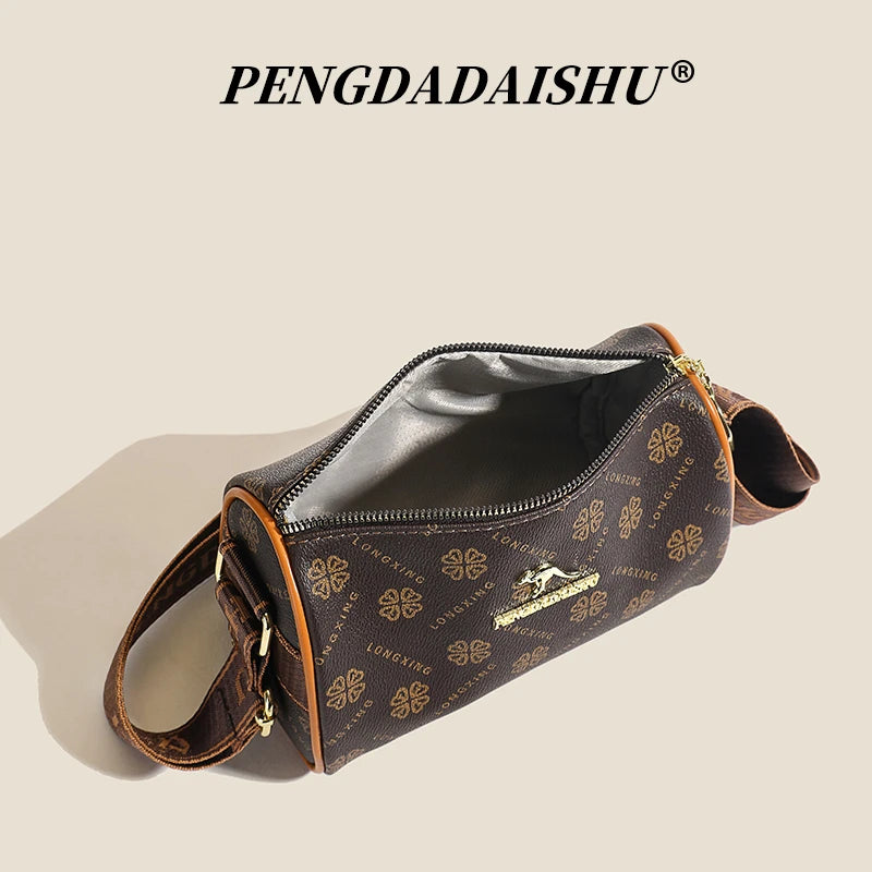 Bolsa Feminina Retrô Grande Capacidade Shoulder Bag Premium